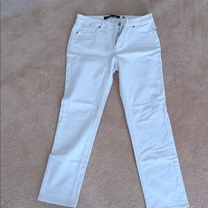 Christopher Blue White Women's Straight-Leg Jeans